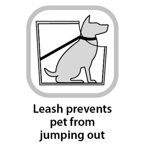 FLAMINGO b&aelig;retaske til k&aelig;ledyr Cilou 4 47 x 21 x 30 cm gr&aring;