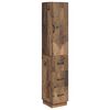 vidaXL Skab S&aelig;t 2 stk. 33 x 34,5 x 87 cm Konstrueret tr&aelig; Gammelt tr&aelig;