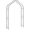 vidaXL havebue 150x34x240 cm jern sort
