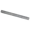 vidaXL Hexagon Hegn 1,6 x 25 m Galvaniseret st&aring;l S&oslash;lv