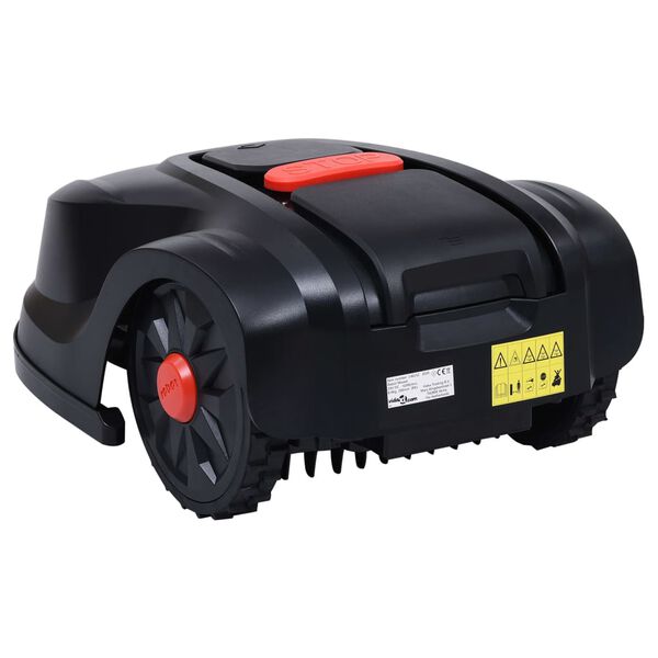 vidaXL robotplæneklipper 1000 m² med LCD 4,4Ah 24V batteri