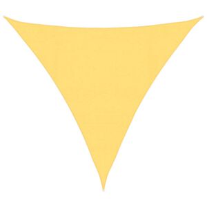 vidaXL solsejl 4,5x4,5x4,5 m 160 g/m&sup2; HDPE beige