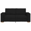 vidaXL 2-personers sofa sort 180x78x84 cm stof