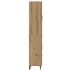 vidaXL Highboard Artisan Egetr&aelig; 69,5 x 34 x 180 cm Konstrueret tr&aelig;
