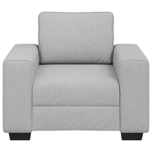 vidaXL sofastol 100x77x82 cm stof skygr&aring;