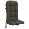 vidaXL Solseng Pude PUTTEN 100% polyester Antracit 48 x 112 x 10 cm