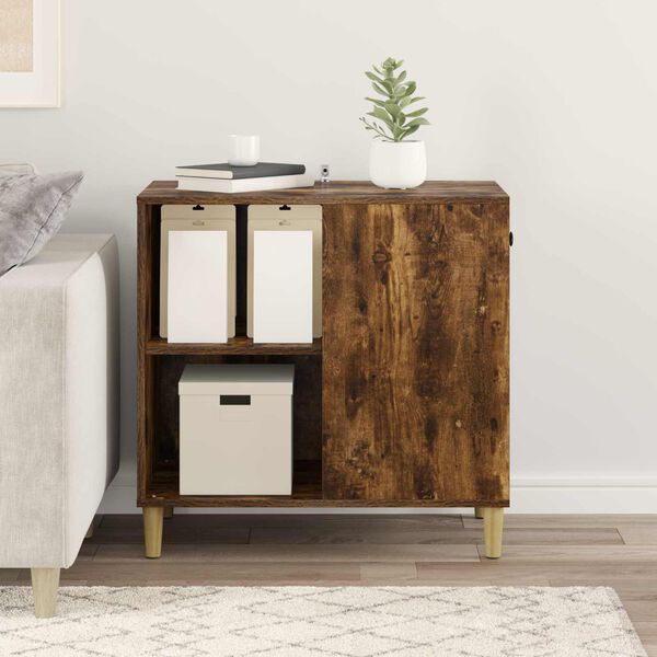 vidaXL Kat Hus R&oslash;get eg 72 x 42.5 x 70 cm Konstrueret tr&aelig;