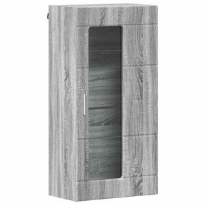 vidaXL Tr&aelig;skab Gr&aring; Sonoma 50 x 29 x 100 cm Konstrueret tr&aelig;