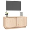 vidaXL tv-bord 80x35x40,5 cm massivt fyrretræ