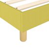 vidaXL Boxspring sengeramme Gr&oslash;n 200x200 cm Stof