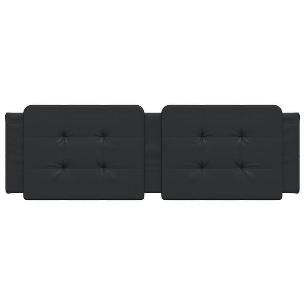 vidaXL gavlpude Zadar 152 cm kunstl&aelig;der sort