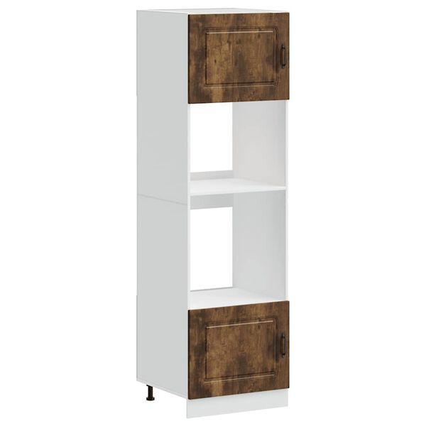 vidaXL ovnskabe 2 stk. "Kalmar" r&oslash;get eg konstrueret tr&aelig;