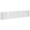 vidaXL gabion-h&oslash;jbed 470x50x100 cm galvaniseret jern