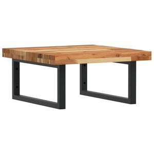 vidaXL v&aelig;gh&aelig;ngt badev&aelig;relseshylde st&aring;l og massivt akacietr&aelig;