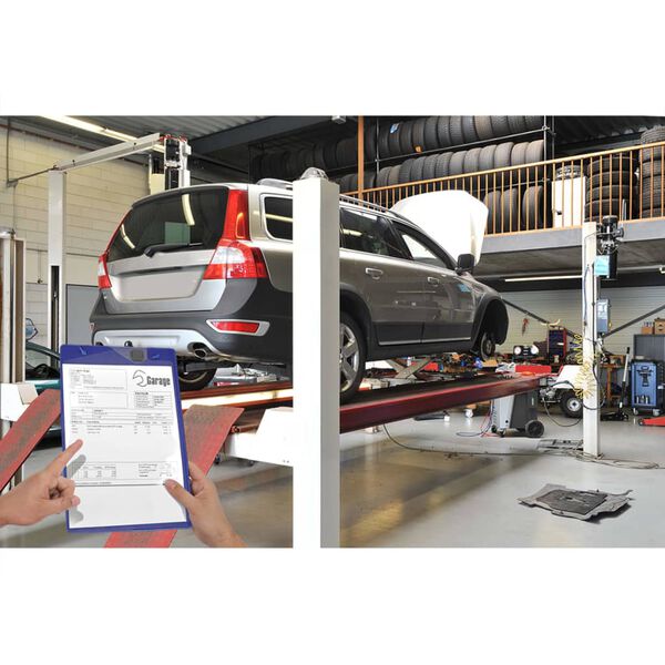 ProPlus reperationsordre holder, holder 10 stk. A4 lilla 580042