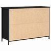 vidaXL Sideboard Sort eg 100 x 35 x 70 cm