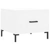 vidaXL sofabord 50x50x40 cm konstrueret tr&aelig; hvid