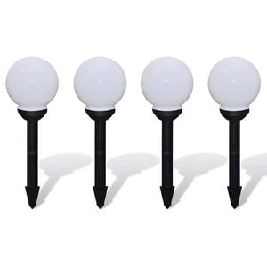 vidaXL udend&oslash;rslamper 4 stk. LED 15 cm med jordspyd