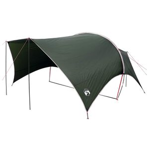 vidaXL Camping tarp vandafvisende Army Gr&oslash;n 550 x 400 x 230 cm