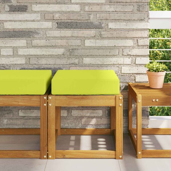 vidaXL Udend&oslash;rs S&aelig;depude Gr&oslash;n 40 x 40 x 8 cm 100% polyester