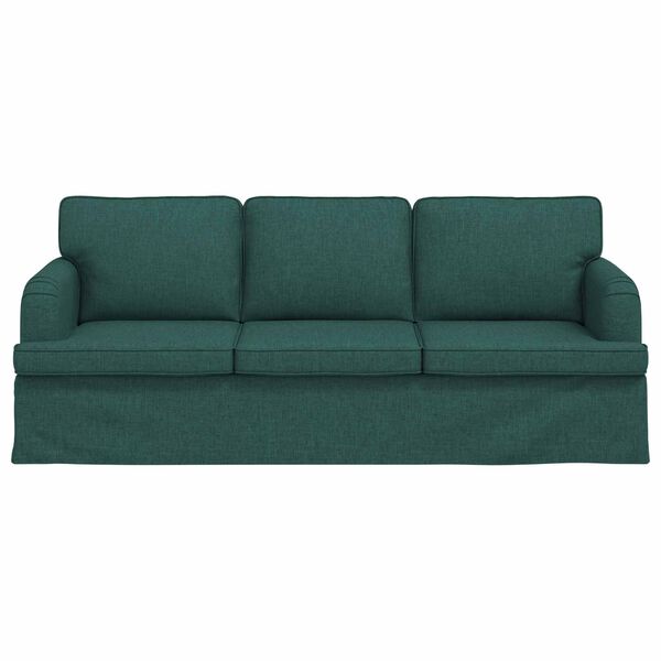 vidaXL Sofa 180cm M&oslash;rkegr&oslash;n Metal