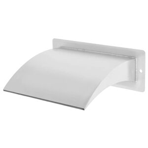 vidaXL font&aelig;ne til sv&oslash;mmebassin rustfrit st&aring;l 30x9x26 cm s&oslash;lv