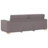 vidaXL 3-personers sofa taupe 180 cm stof