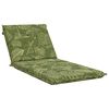 vidaXL Solseng Pude GEMERT 100% polyester Bladdesign 190 x 80 x 9 cm