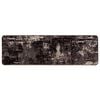 vidaXL T&aelig;ppe Runner MARSA Sort 100 x 350 cm Polyester og PVC