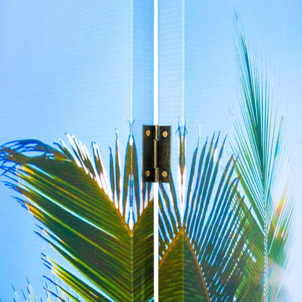 vidaXL foldbar rumdeler 200 x 170 strandmotiv