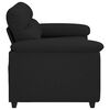 vidaXL 2-personers sofa 160x81x84 cm stof sort