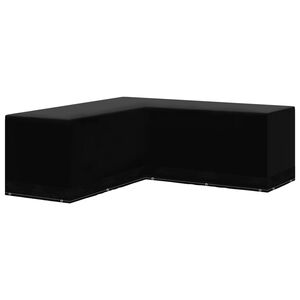 vidaXL havem&oslash;belovertr&aelig;k L-formet 12 sn&oslash;rehuller 250x250x90 cm