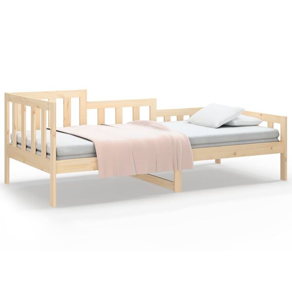 vidaXL daybed uden madras 80x200 cm massivt fyrretr&aelig;