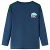 Sweatshirt til b&oslash;rn str. 116 marinebl&aring;