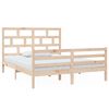 vidaXL sengeramme 160x200 cm massivt tr&aelig;