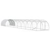 vidaXL Kyllingehus S&oslash;lv 1000 x 150 x 100 cm Galvaniseret st&aring;l