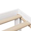 vidaXL Sengeramme med hovedgærde uden madras Hvid 100x200 cm