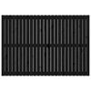 vidaXL sengegavl 159,5x3x110 cm massivt fyrretr&aelig; sort