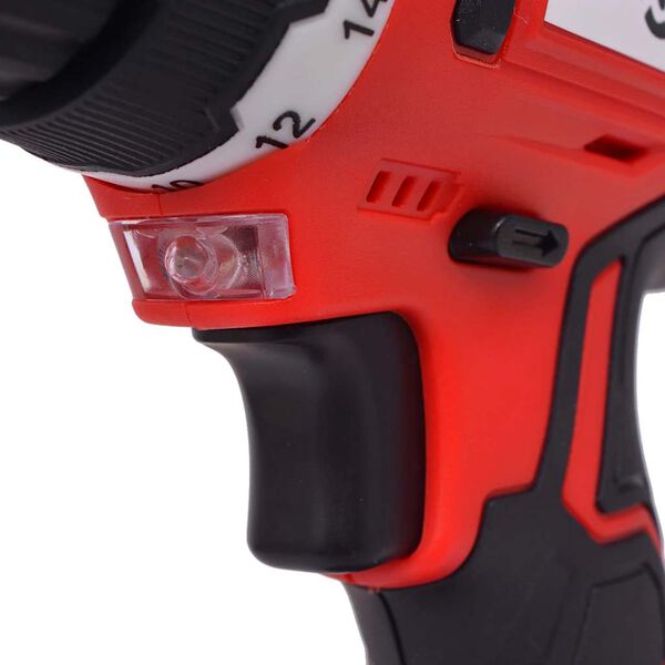 vidaXL ledningsfrit boremaskinesæt med 18 V Li-ion batterier