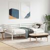 vidaXL daybed uden madras 90x190 cm massivt fyrretr&aelig; hvid