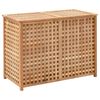 vidaXL vasket&oslash;jskurv 87,5x46x67 cm massivt valn&oslash;ddetr&aelig;