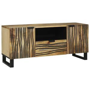 vidaXL TV Enheder med skuffe Brun 105 x 33 x 46 cm Konstrueret tr&aelig;