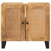 vidaXL Badev&aelig;relsesskabsunder Brun 62 x 33 x 58 cm Massivt mangotr&aelig;