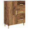 vidaXL Highboard Gammelt tr&aelig; 69,5 x 34 x 180 cm Konstrueret tr&aelig;