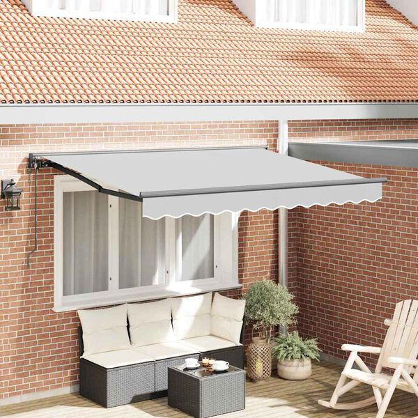 vidaXL Markiseramme Antracit 3 x 2 m Metal