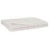 vidaXL V&aelig;gtet t&aelig;ppe Hvid 200 x 225 cm 9 kg 100% Bomuld 205T