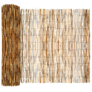 vidaXL Havehegn Kulforkullet 500 x 100 cm R&oslash;r