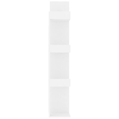 vidaXL bogskab 48x25,5x140 cm spånplade hvid