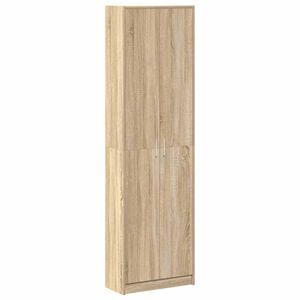 vidaXL Garderobeskab Sonoma eg 55 x 25 x 189 cm Konstrueret tr&aelig;
