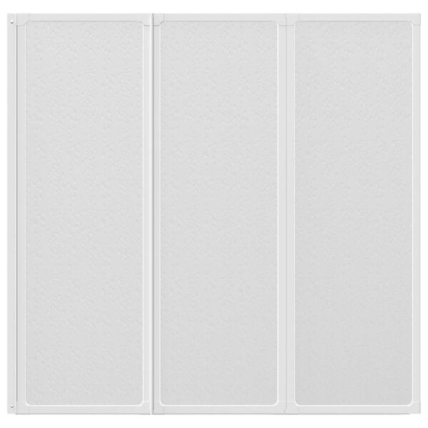 Bruser Badekar væg skærmbillede 141 x 132 cm 3 Sammenfoldelig Paneler